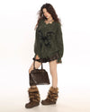 grunge butterfly fuzzy knit sweater boogzel clothing