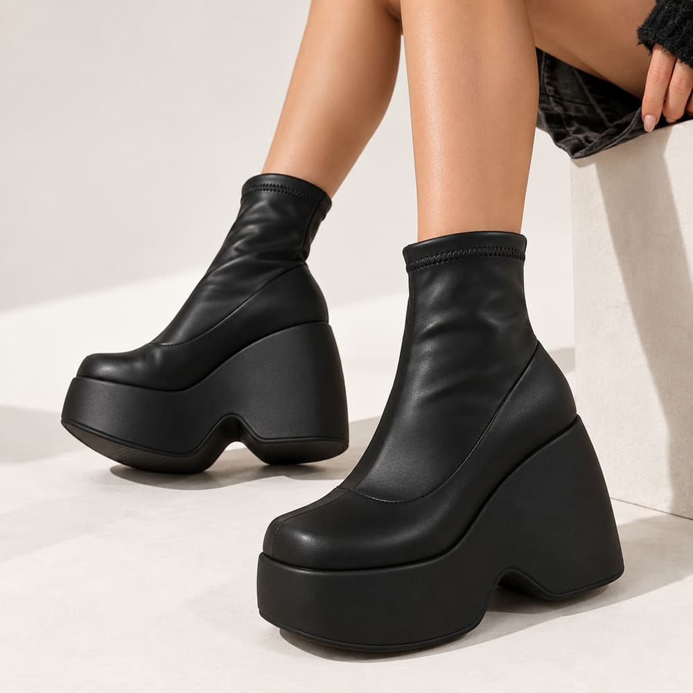 grunge chunky platform boots boogzel clothing