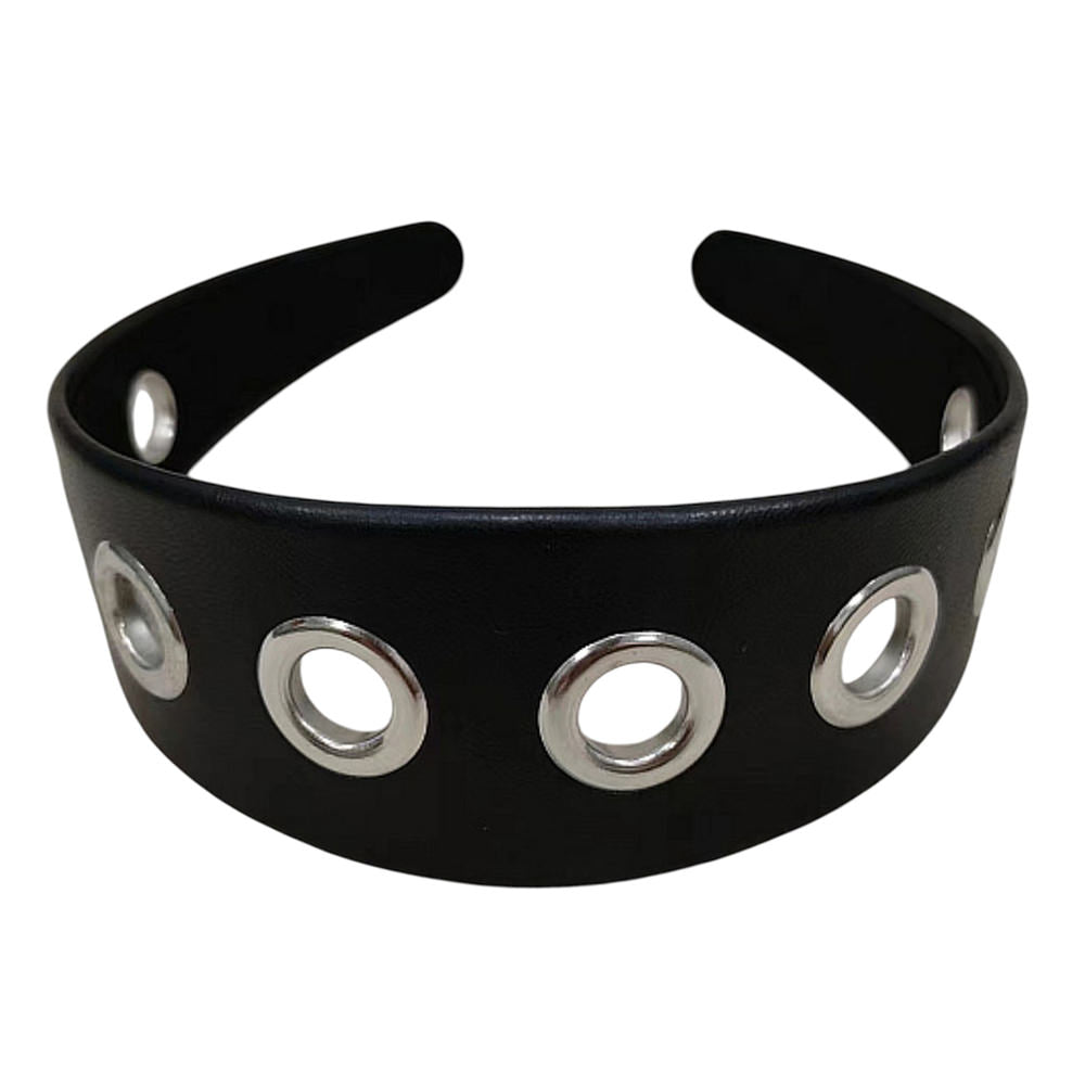 grunge eyelet headband boogzel clothing