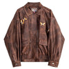 grunge aesthetic butterfly leather jacket boogzel clothing