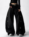grunge aesthetic cross pendant trousers boogzel clothing