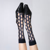 grunge cutout mesh socks boogzel clothing