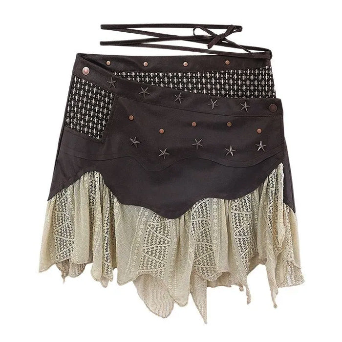 grunge fairy mini skirt boogzel clothing