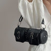 grunge lace up underarm bag boogzel clothing