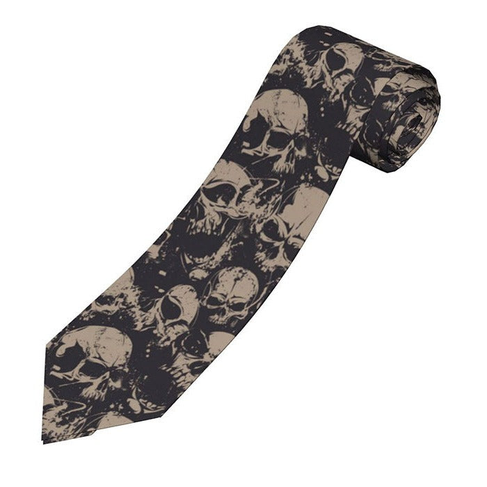 grunge skull tie boogzel clothing