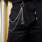 grunge star pant chain boogzel clothing