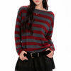 grunge striped long sleeve boogzel clothing