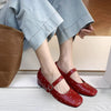red studded mary jane flats boogzel clothing