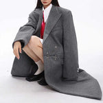 grunge style long coat boogzel clothing