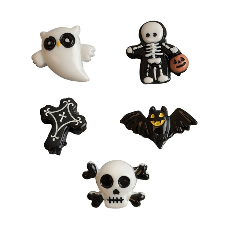 halloween aesthetic hair clips boogzel clothing