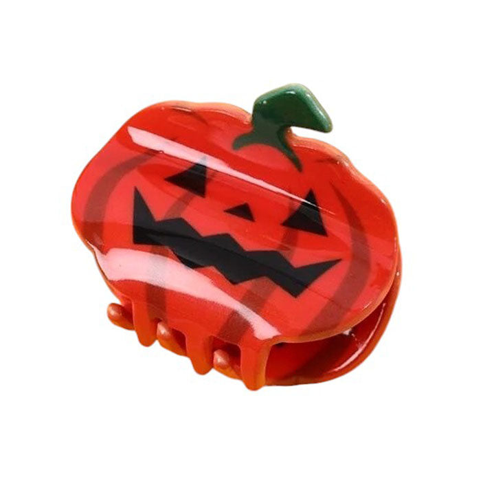 halloween pumpkin hair claw boogzel clothing