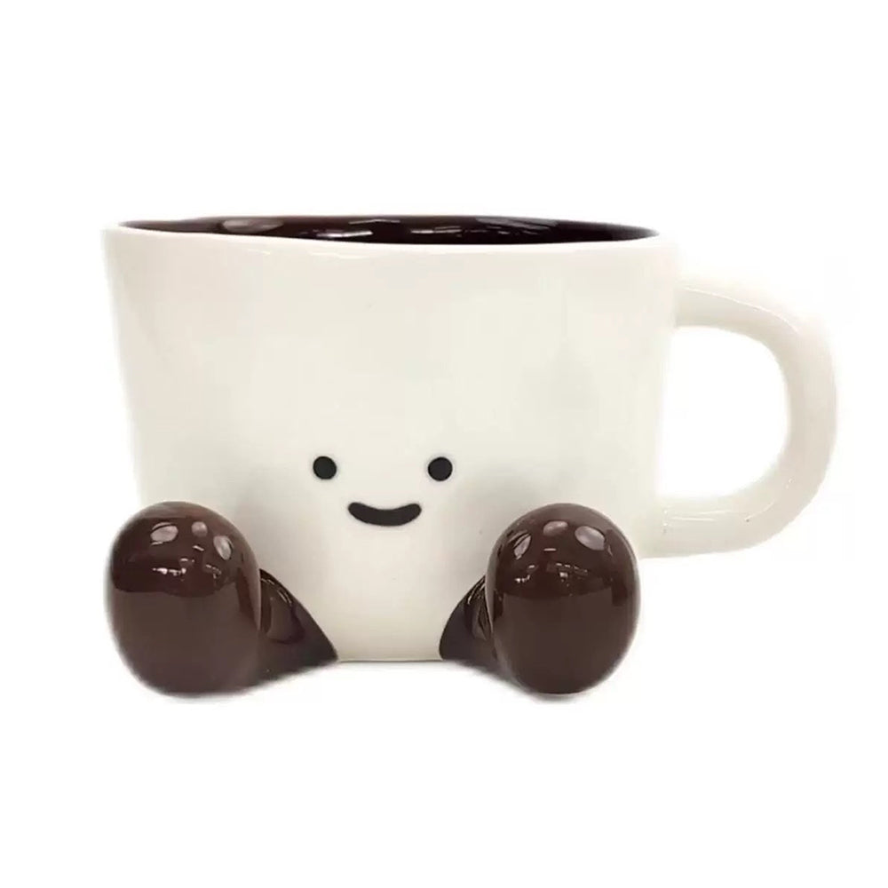 happy cappuccino buddy mug boogzel clothing