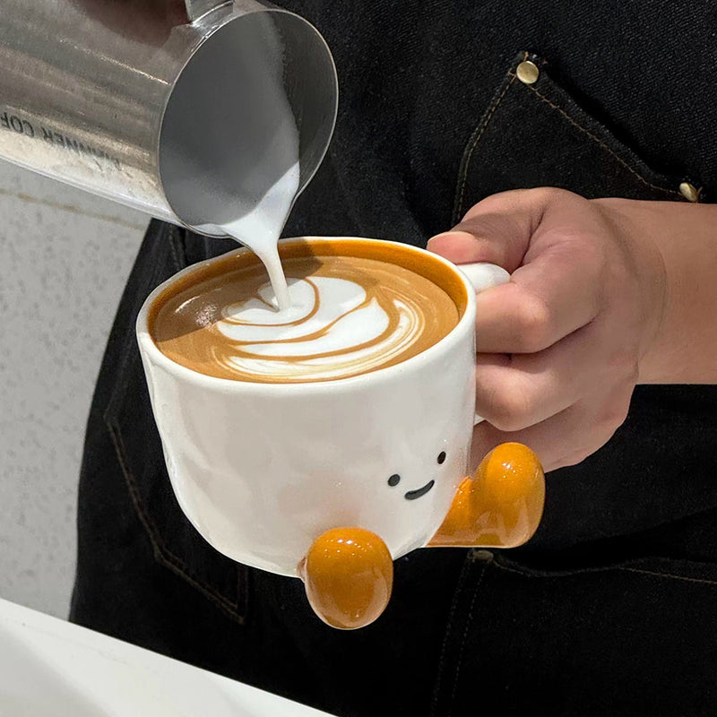 ♡muguetᵕ̈♡様♡専用ページ Happy Cappuccino Buddy Mug | Boogzel Clothing