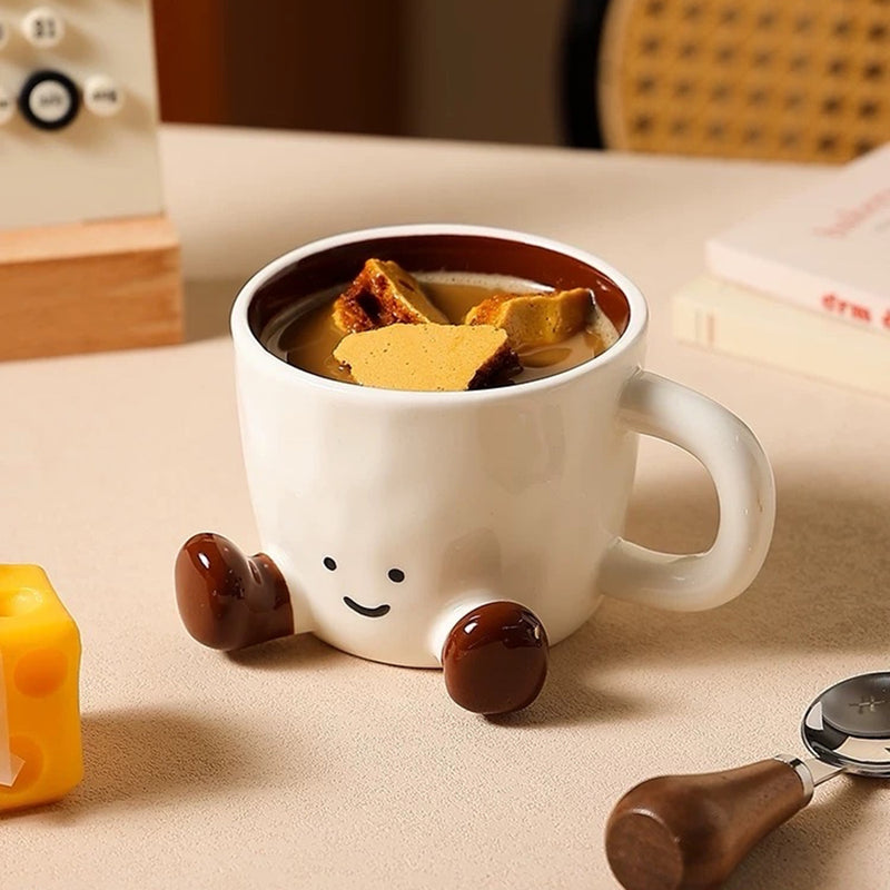 Happy Cappuccino Buddy Mug | Boogzel Clothing Happy Cappuccino Buddy Mug | Boogzel Clothing