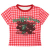 healthy fruits gingham baby tee boogzel clothing