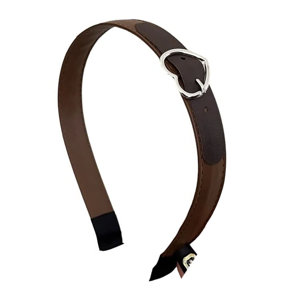 heart buckle headband boogzel clothing