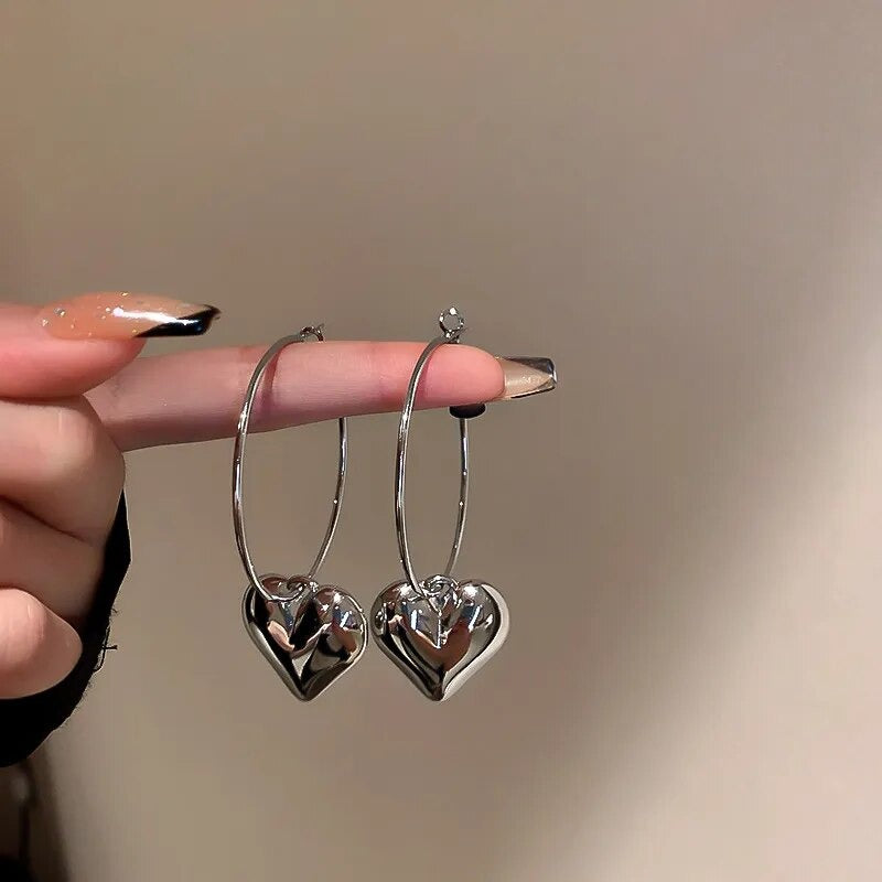 Ready For Love Heart Earrings