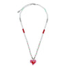 heart beaded necklace boogzel clothing