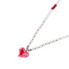 heart beaded necklace boogzel clothing