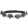 heart buckle leather belt boogzel clothing