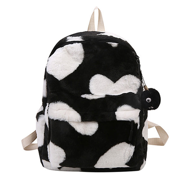 black fuzzy mini backpack Nike Futura 365 Faux Fur a compact 6L carry that doesnt sacrifice style or function No Boundaries Women's Black Puffy
