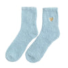 heart fuzzy socks boogzel clothing