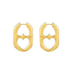 heart mini earrings boogzel clothing