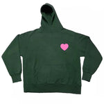 heart print hoodie boogzel clothing