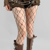 heart rhinestone fishnet tights boogzel clothing