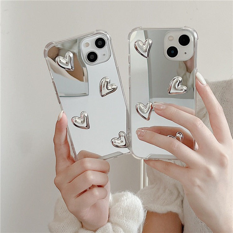 Hearts Mirror iPhone Case - Boogzel Clothing