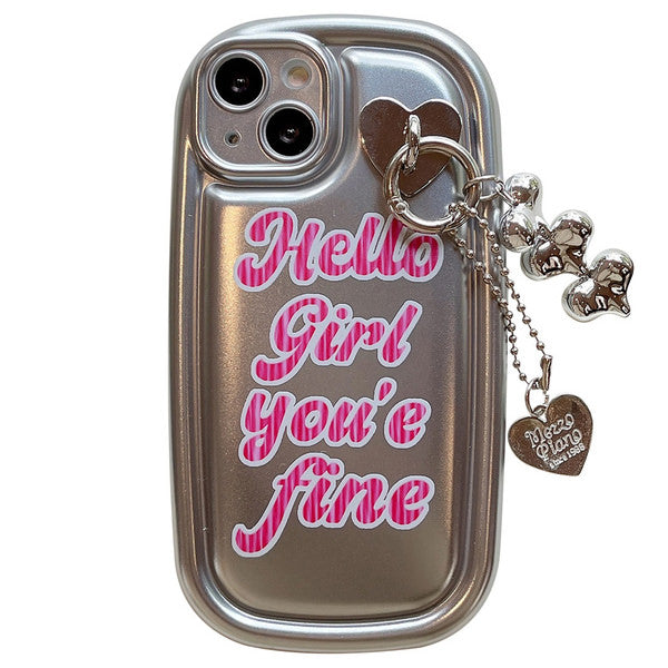 hello girl iphone case boogzel clothing