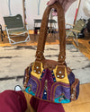 hippie aesthetic patchwork handbag boogzel clothing