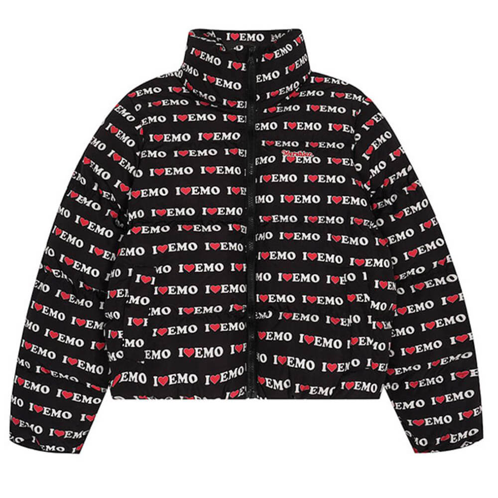 i love emo puffer jacket boogzel clothing