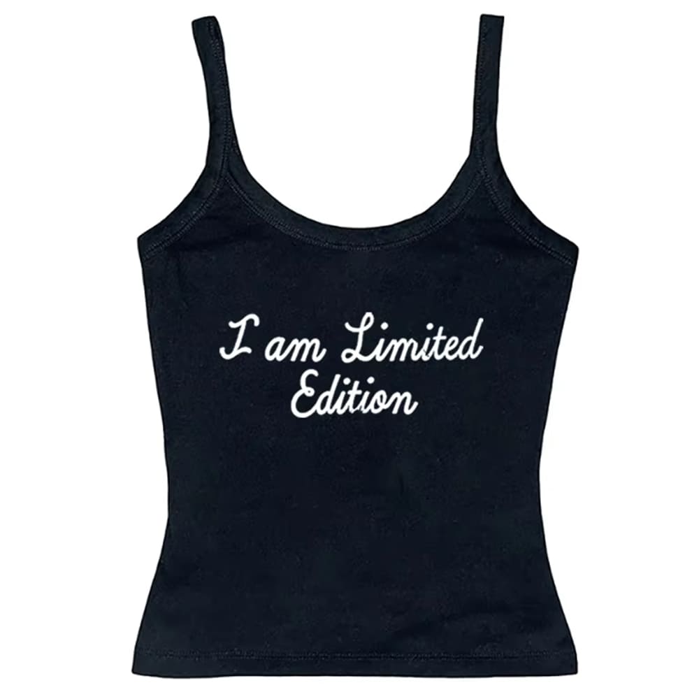 i am limited edition y2k tank top boogzel clothing