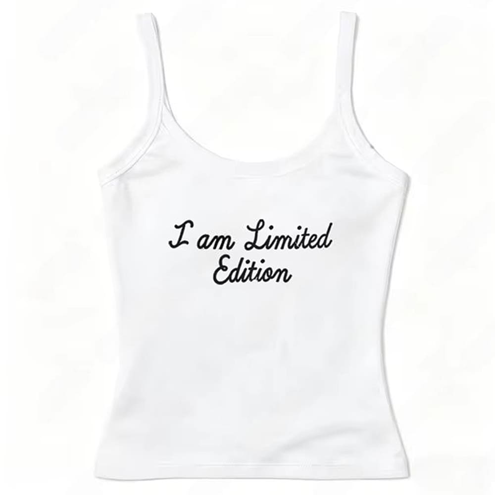 i am limited edition y2k tank top boogzel clothing