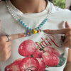 indie aesthetic beaded necklace boogzel clothing