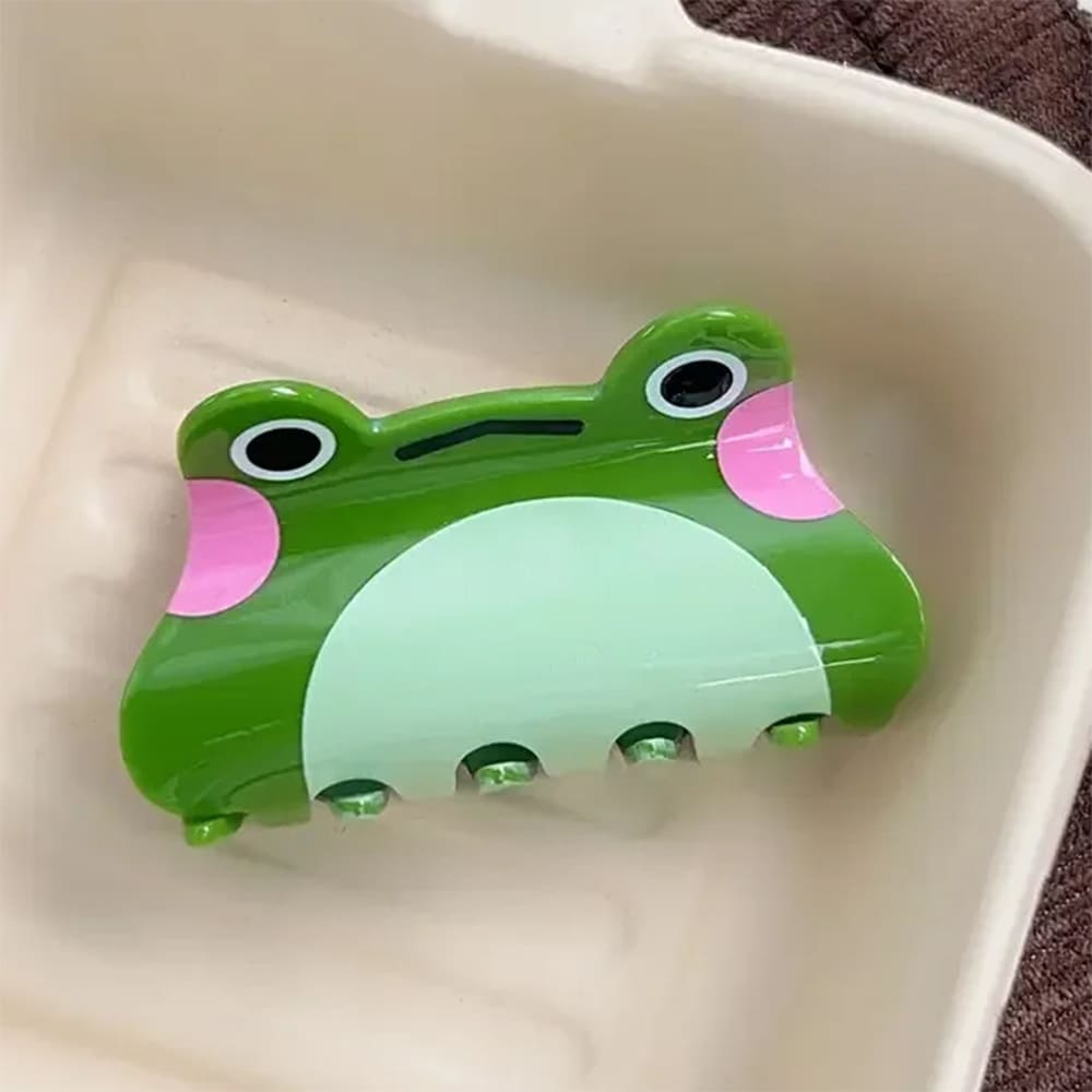 indie frog hair claw clip boogzel clothing