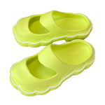 rubber chunky sandals boogzel clothing