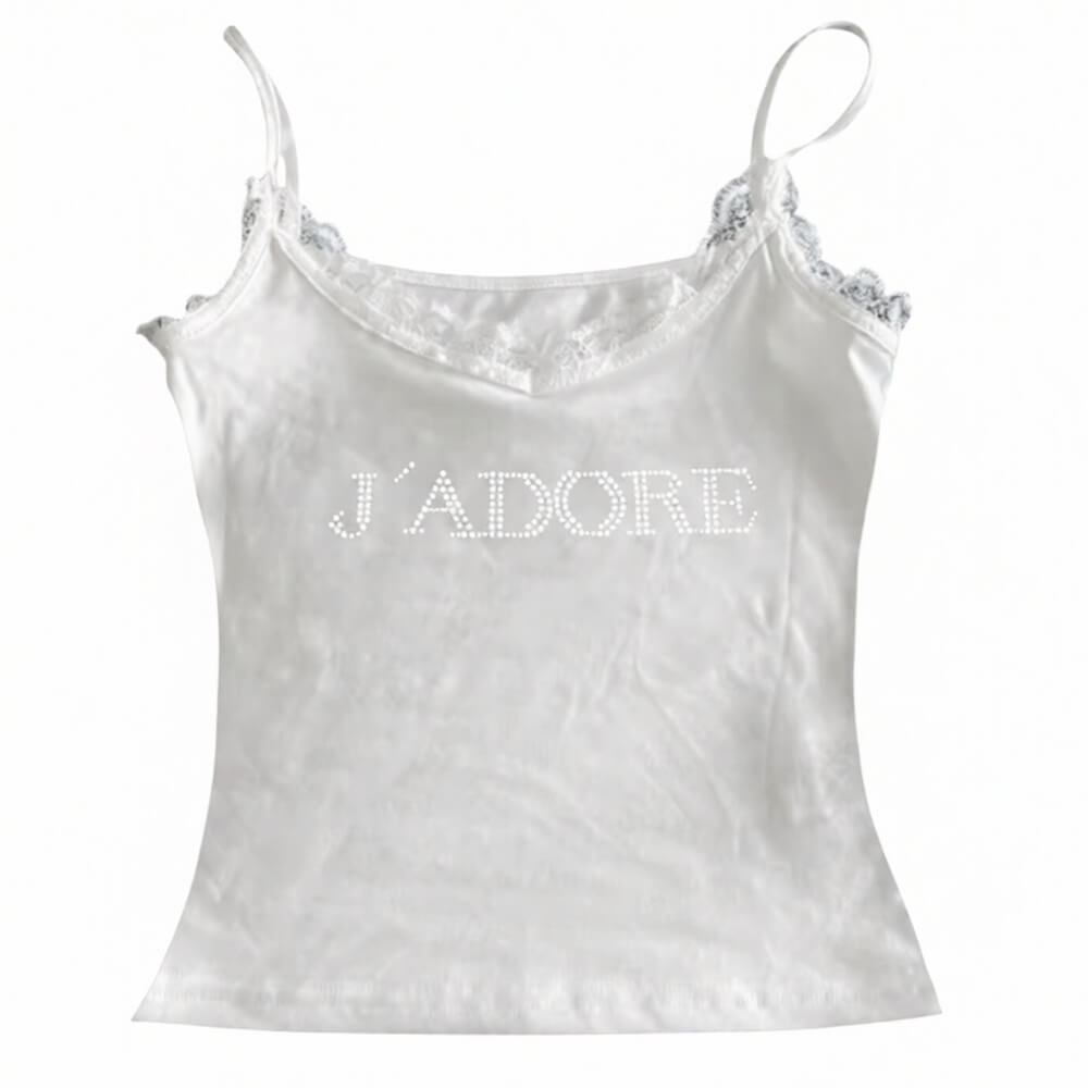 jadore lace tank top boogzel clothing