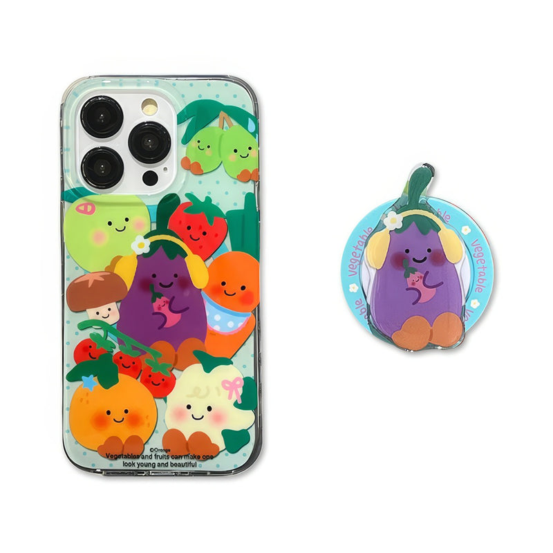 Vegetables & Fruits iPhone Case & Grip Vegetables & Fruits iPhone Case & Grip