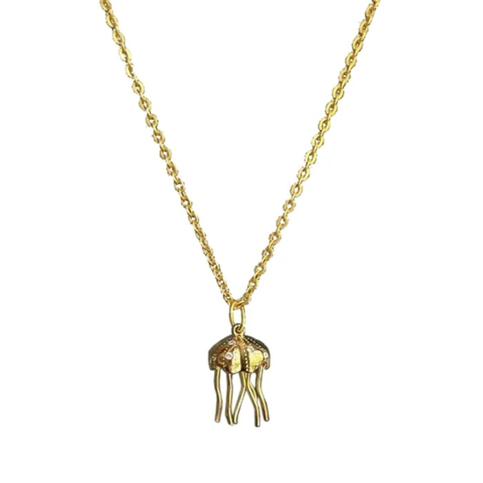 jellyfish pendant necklace boogzel clothing