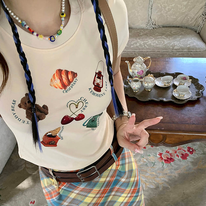 Kawaii Aesthetic Baby Tee | BOOGZEL Clothing – Boogzel Clothing