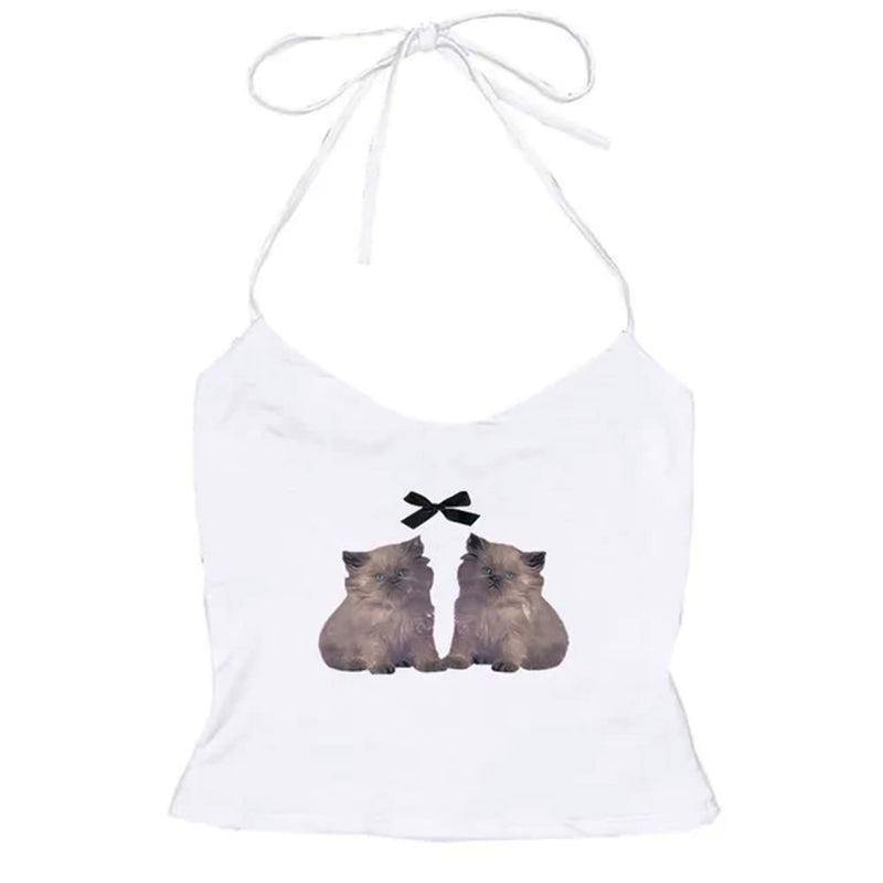 kitten y2k halter topboogzel clothing