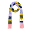 knit striped skinny scarf boogzel clothing