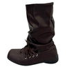 lace up slouch boots boogzel clothing
