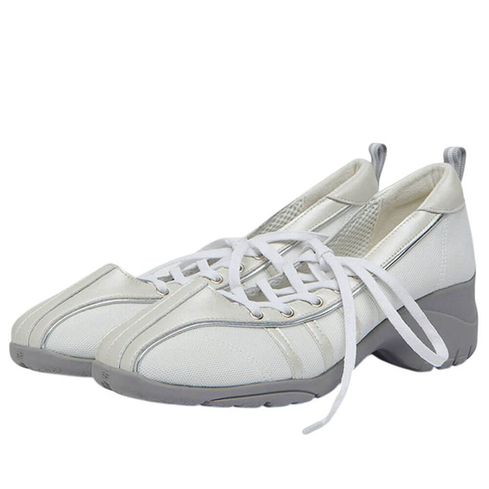 lace up ballet heeled sneakers boogzel clothing