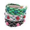 lattice puffy headband boogzel clothing
