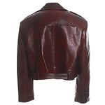 red leather moto jacket boogzel clothing