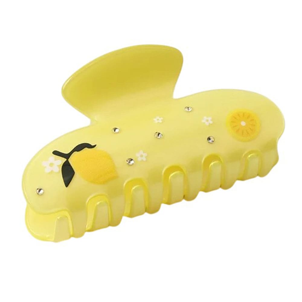 lemon sorbet hair claw boogzel clothing