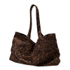 leopard tote bag boogzel clothing